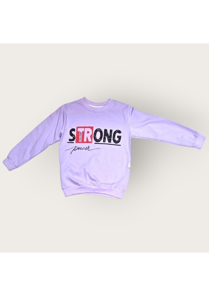 Strong Motif Kız Çocuk Eşofman MNK0625