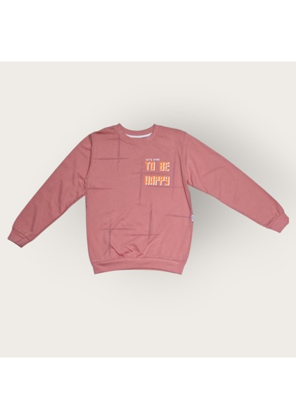 To Be Happy Motif Kız Çocuk Eşofman MNK0624