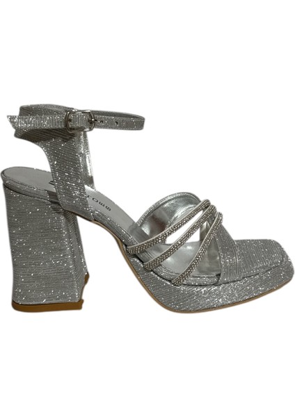 Mgb Shoes 6002 Kadın Paltform Topuklu Saten Ayakkabı (Yaz 25)