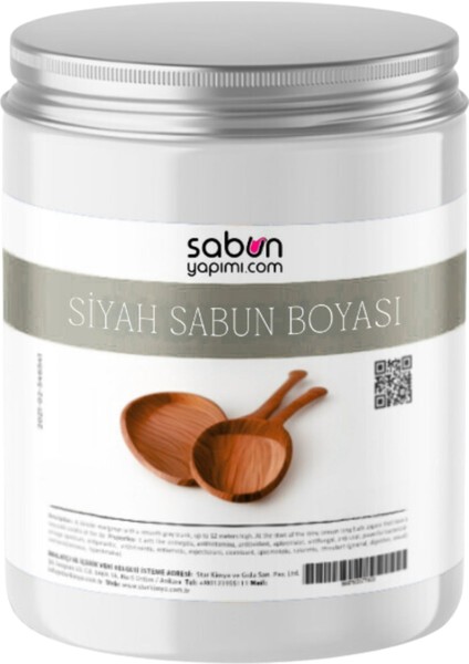 Sabun Boyası - Siyah 20 gr | Doğal ve Ferahlatıcı Sabunlar Için