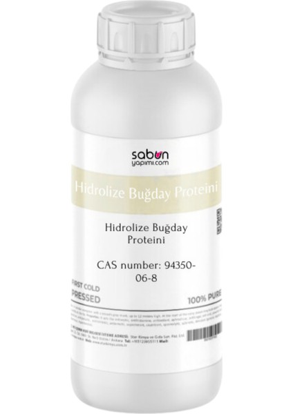 Hidrolize Buğday Proteini 100 gr - Sabun ve Kozmetik Ürünleri Için Besleyici ve Güçlendirici