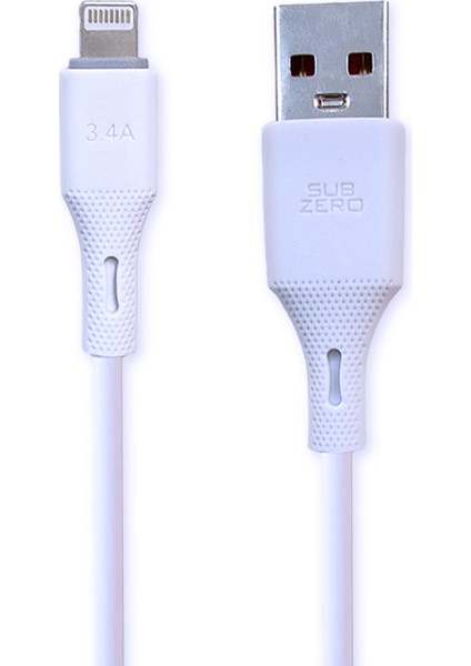 iPhone x Xs Xr Xs Max Uyumlu Şarj Kablosu 3.4A Hızlı Şarj | USB - Ligtning