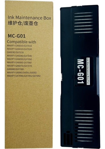Mc-G01/canon Maxify GX5050 Muadil Atık Kutusu