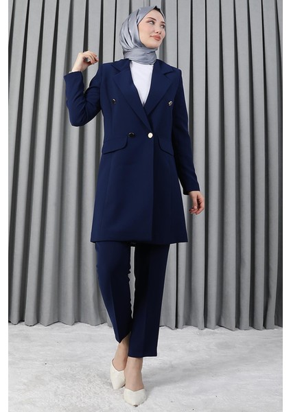 Blazer Ceket Takım Vişne modelleri