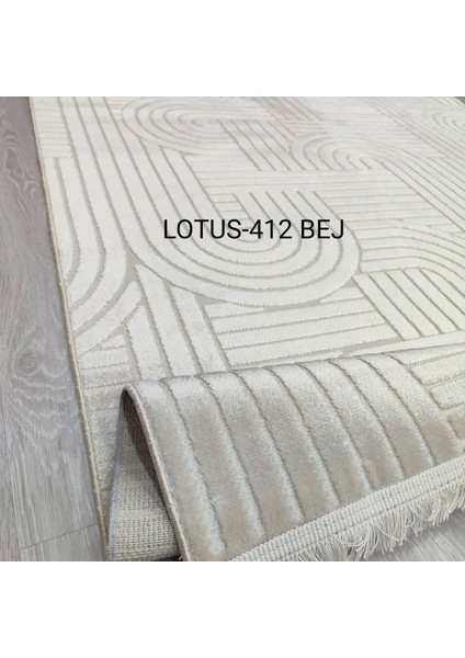 Lotus Koleksiyonu Dokuma Halı DH412 Bej