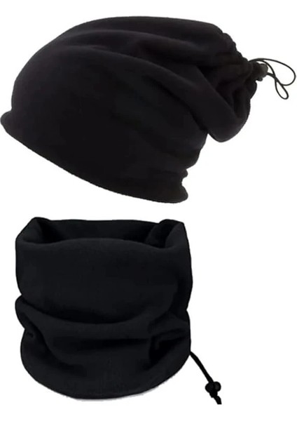 Siyah Polarlı Boyunluk