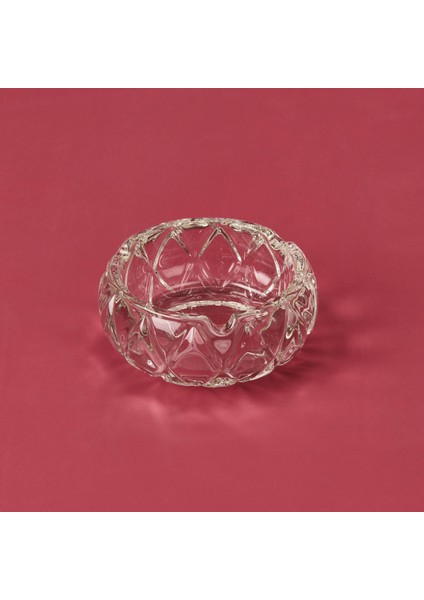Deli Glass Cam Küllük - Şeffaf - 11 cm modelleri