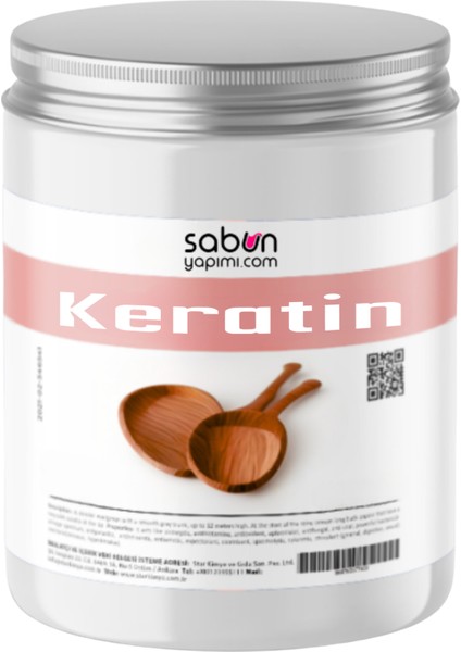 Keratin (Hydrolyzed Keratin) 5 gr – Saç ve Cilt Bakımı Için Güçlendirici Protein