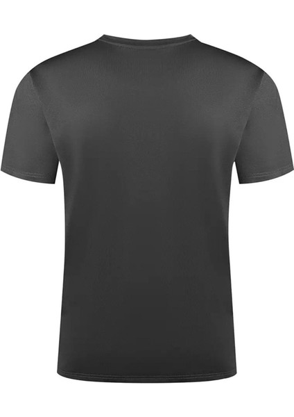 Erkek Relax Basklı T-Shirt Yeni Sezon Oversize Salaş