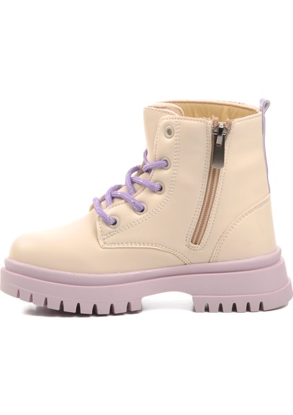 Walkway Bej-Lila Kız Çocuk Bot fiyatları