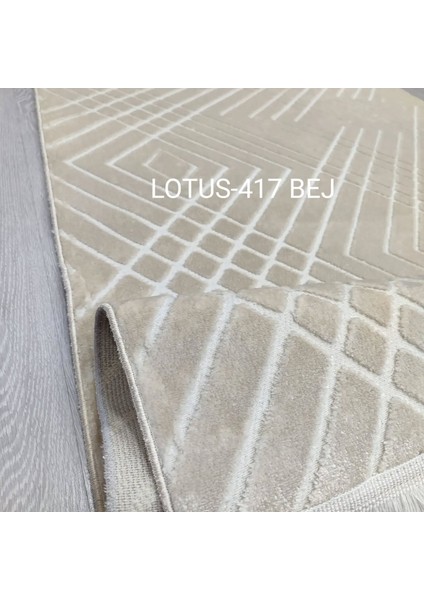 Lotus Koleksiyonu Dokuma Halı DH417 Bej