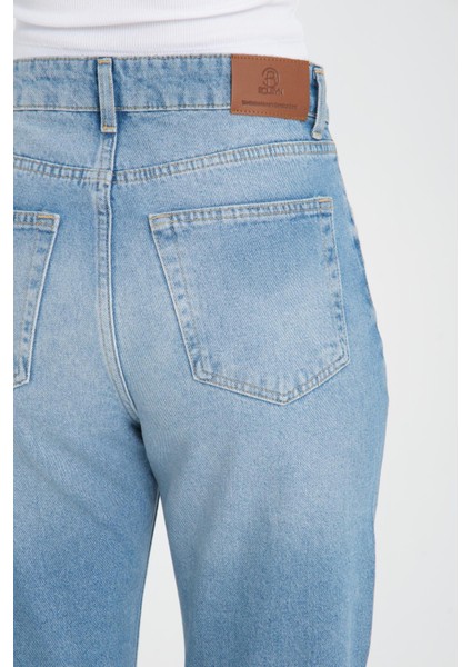 %100 Pamuk, Yüksek Bel Wide Leg Jeans modelleri