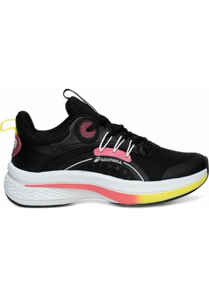 Pnr Siyah Triko Kadın Sneaker Spor Ayakkabı