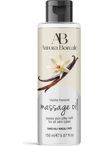 Vanilya Aromalı Masaj Yağı 150ML