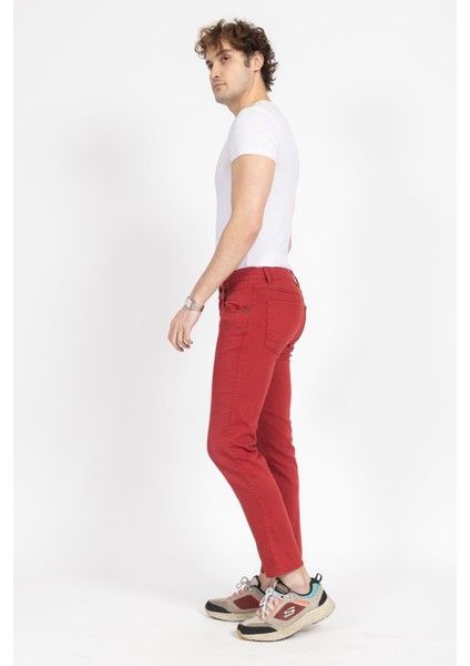 Bgtt Unisex Kot Pantolon 24K Ymz Kırmızı modelleri