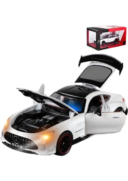 1:18 Mercedes Benz Araba Modeli Amg Black Knight Alaşımlı Araba Modeli (Yurt Dışından)