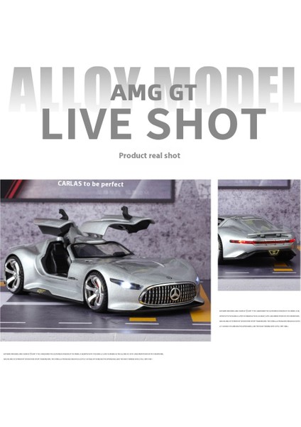 1:32 Mercedes Amg-Gt Alaşımlı Spor Otomobil Modeli (Yurt Dışından)