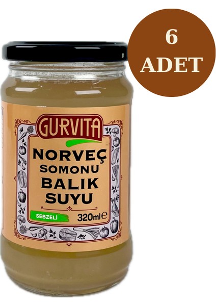 Balık Suyu Sebzeli 320 ml 6'lı