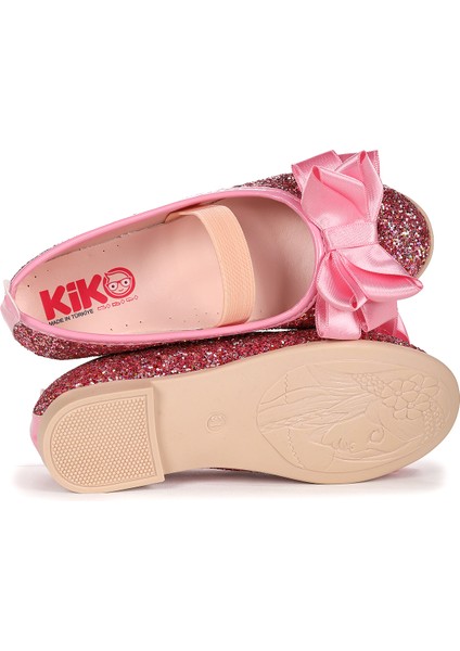 Panı Cam Kırığı Fiyonk Lastikli Kız Çocuk Babet Ayakkabı indirimleri