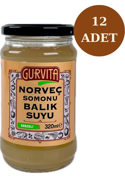 Balık Suyu Sebzeli 320 ml 12'li