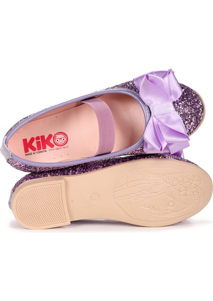 Panı Cam Kırığı Fiyonk Lastikli Kız Çocuk Babet Ayakkabı indirimleri