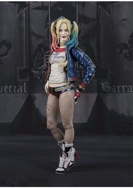 Harley Quinn Aksiyon Figür 3 Kafalı 15 cm