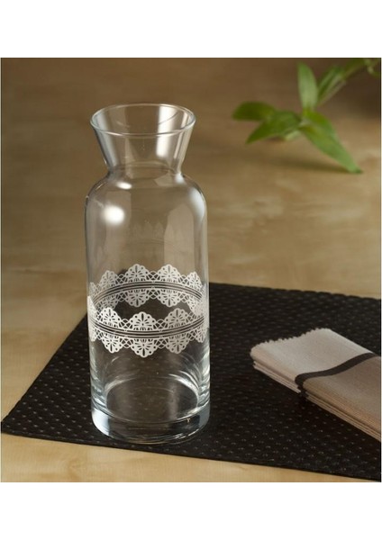 43824 Macrame Desenli Karaf Şişe 1260 cc