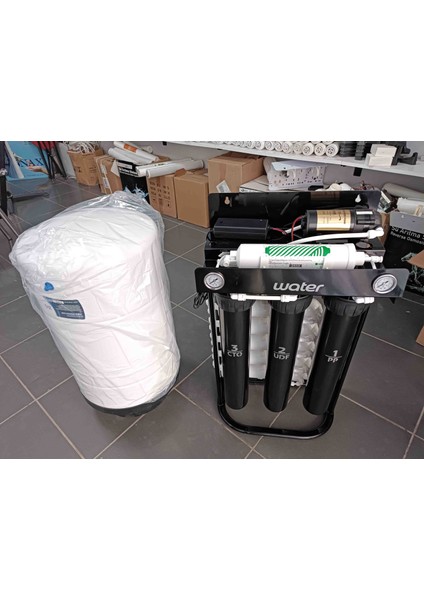 Sanayi Tipi Su Arıtma Cihazı 1500-200 Lt Kapasiteli 80 Litre Çelik Tank Ile Beraber