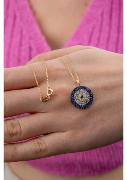 14 Ayar Altın Nazarlık Kolye 4 fırsatları