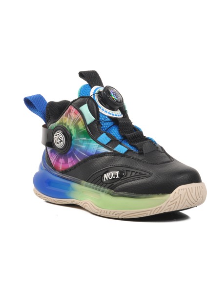 Ayakmod Siyah Çocuk Basketbol Ayakkabısı