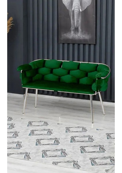 Balon Çay Seti Takımı Gri Koltuk Takımı Oturma Odası Kafe Antre Hol Ofis 2+1+1 Krom Metal fiyatları