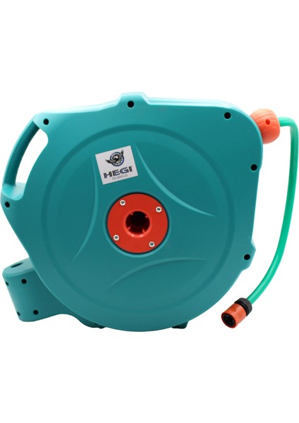 Hegı 20 Metre Makaralı Bahçe Sulama Hortum Seti SX-9000-20