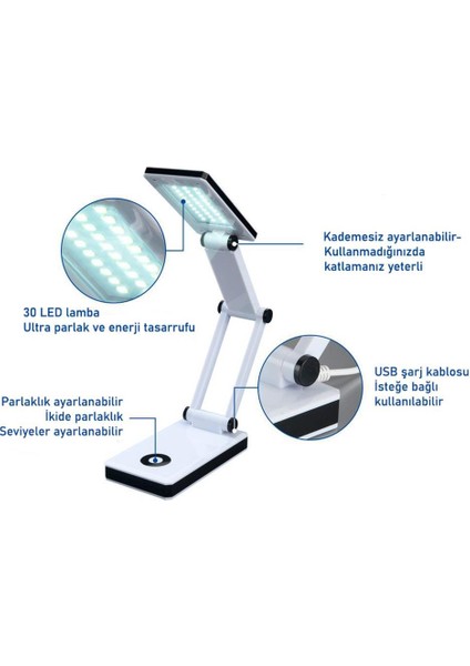 Katlanabilir LED Lamba