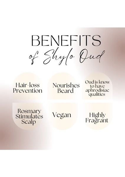 Shylo Oud Perfümed Natural Hair& Beard Oil modelleri