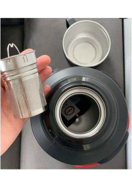 Paslanmaz Çelik 2,5 Litre Termos 48 Saat Sıcak 72 Saat Soğuk Seyahatte Kampta Piknikte