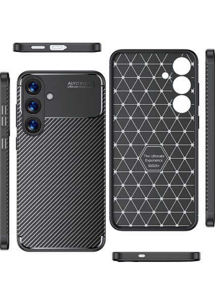 Samsung Galaxy S25 Kılıf Negro Karbon Fiber Desen Silikon fiyatları