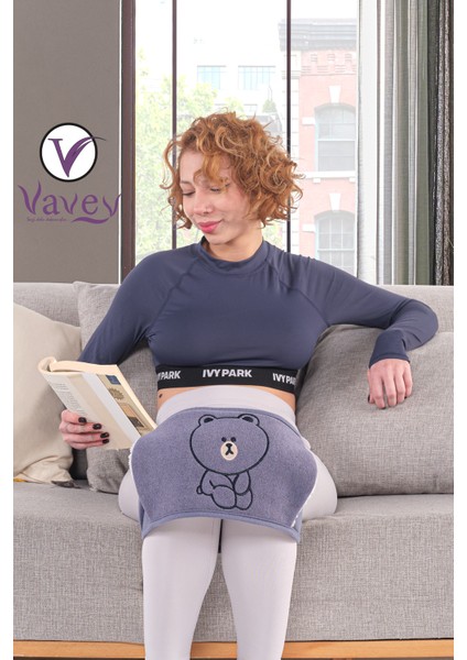 Özel Gün Kemeri Bel-Diz-Omuz-Boyun Ağrılarılarına Son Termojel Hediyeli Kemer Ayıcık Antrasit Renk modelleri