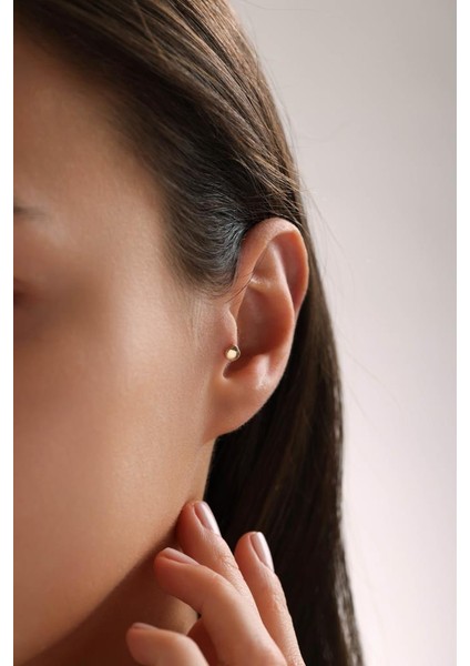 Altın Deniz Kabuğu Piercing