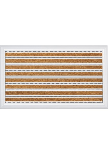 - Power Mat Koko Fitilli Alüminyum Paspas - 38x60 cm - Bej