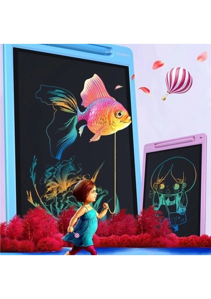Davulcu LCD Çizim Tahtasında Çocuk Yazı Tahtası Çizim Tahtasında Çocuk Oyuncakları Okul Malzemeleri Ev Küçük Tahta (Yurt Dışından) modelleri