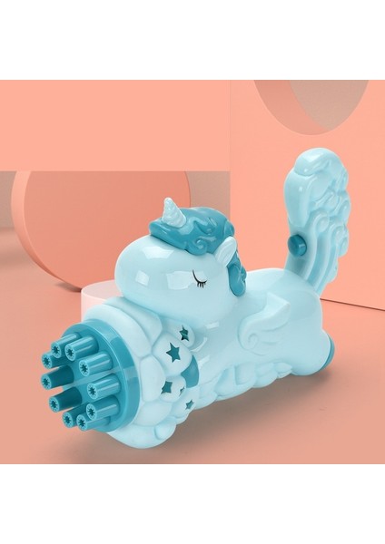 Jiuyue Gatling Kabarcık Makinesi Çocuk Elektrikli Otomatik Su Oyuncak (Yurt Dışından)