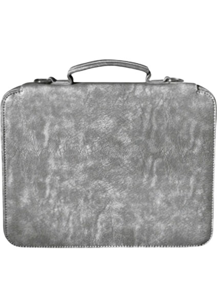 Organizer Deri Tablet Kılıf iPad Kılıf, 11" Inç, Gri Şal Desen Baskılı Organizer Vegan Deri fiyatları