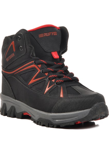Siyah-Kırmızı Çocuk Outdoor Bot