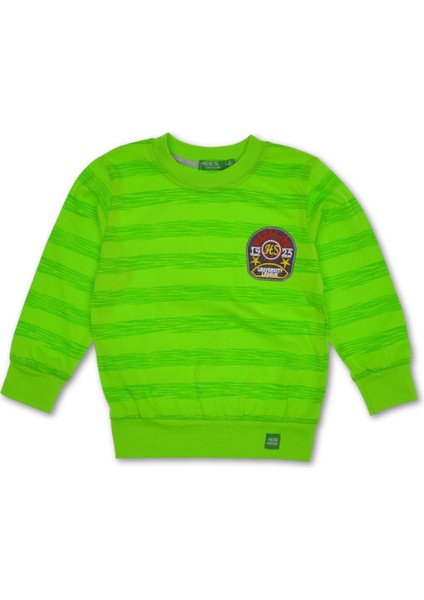 Erkek Çocuk Mevsimlik Pamuklu Sweatshirt
