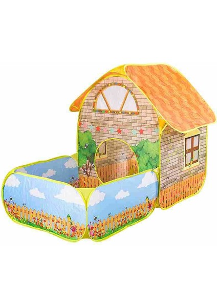 Çocuk Çadır Oyun Evi Küçük Ev Okyanus Topu Havuz Tünel Çadır Parti Oyuncak Oyun Evi (Yurt Dışından)