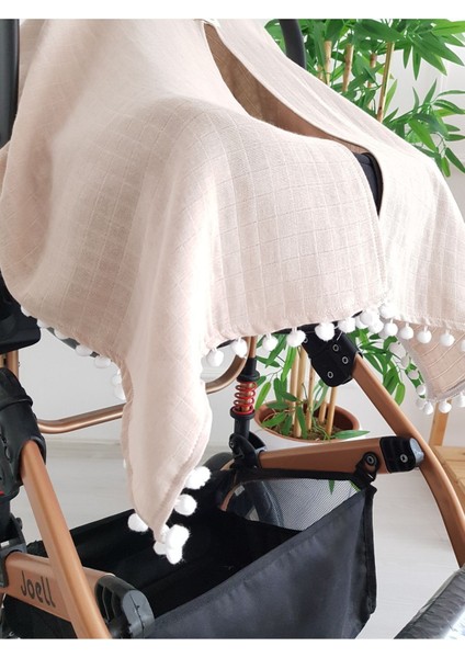 Ponponlu Puset Örtüsü modelleri