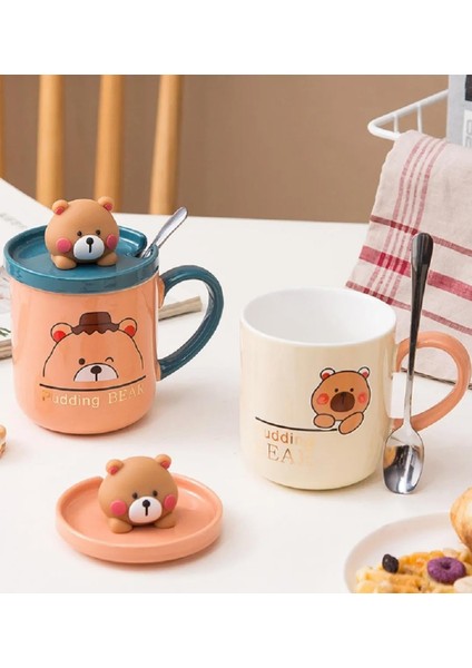 Ayıcık Figürlü Şirin Seramik Kupa fırsatları