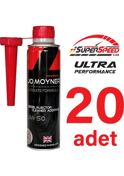 Dizel Enjektör Temizleyici 325 ml 20'li Set Ingiliz Formül
