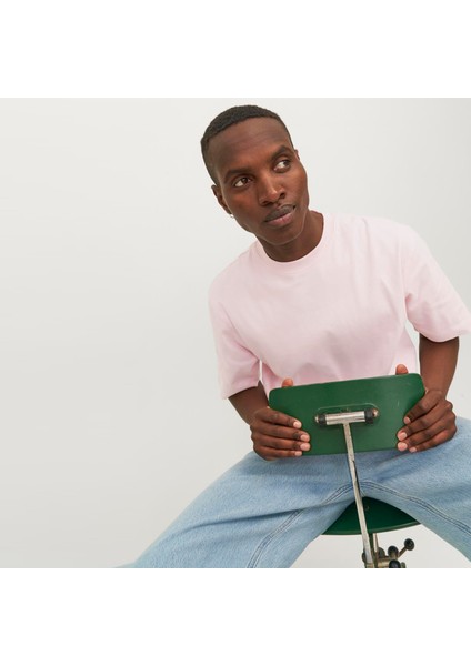 Erkek Loose Fit Kisa Kollu Tisört - Urban indirimleri