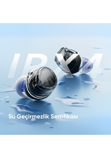Clear Dot TWS Bluetooth 5.3 Kablosuz Kulaklık - Çift Mikrofonlu AI Aramada Gürültü Azaltma Özellikli (Resmi Distribütör Garantili)